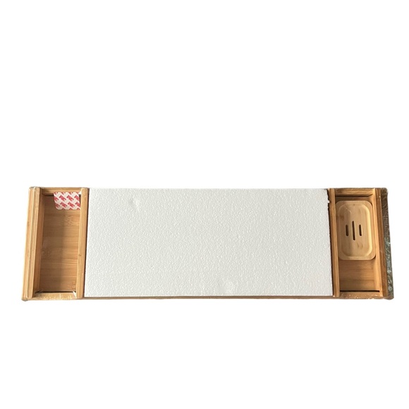 NEW Luxury Bathtub Caddy Tray - Picture 3 of 11